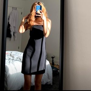 Elizabeth & James Black Dress